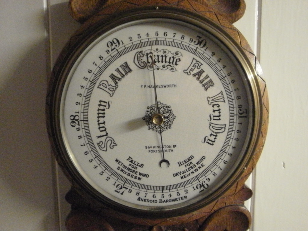2011PAD/07 Changeable weather Old fashioned barometer Flickr