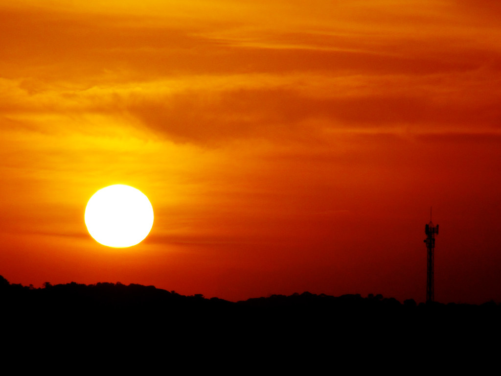 Japão Terra do Sol Nascente Quarta Sunset Meu desejo