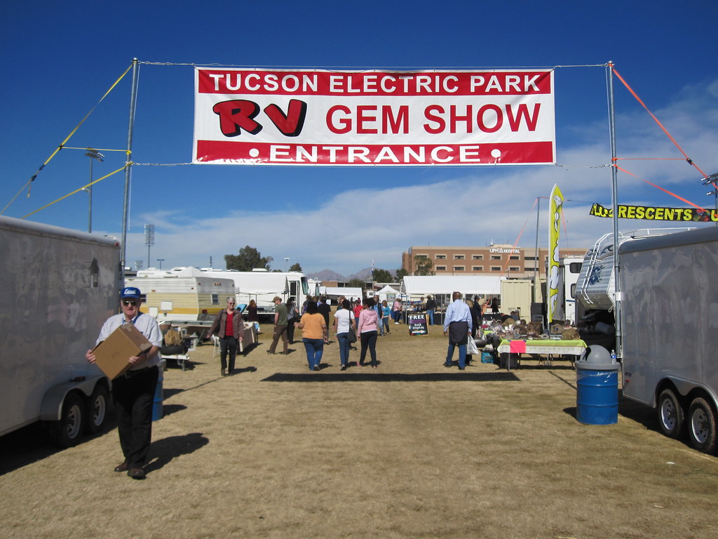 Tucson Arizona Electric Park RV Gem & Mineral Show Flickr