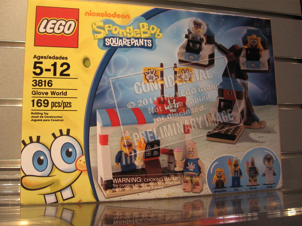 LEGO Toy Fair 2011 Spongebob Squarepants 3816 Glove Wo… Flickr