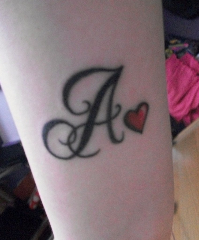 initial tattoos Google Search Alphabet tattoo designs, Initial
