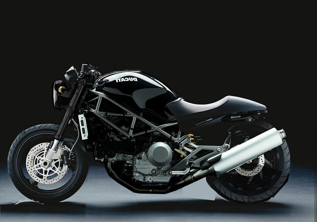 Ducati Prototype Custom Monster S4 Bobber style rolo desig… Flickr