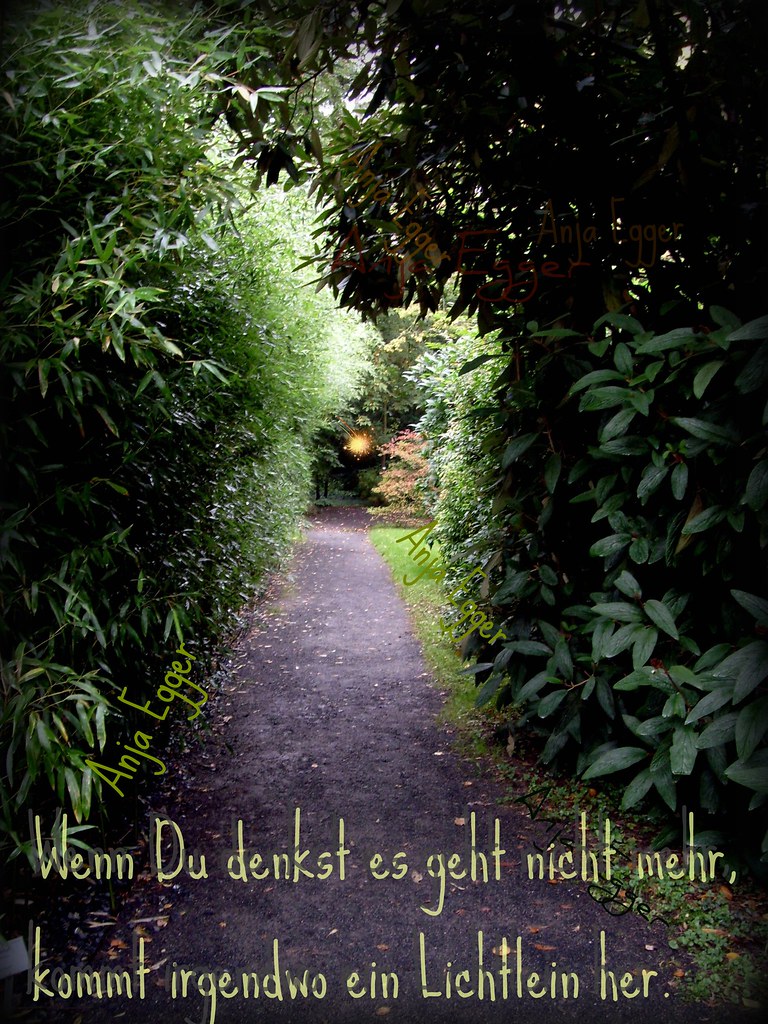 Wenn Du denkst es geht nicht mehr, kommt irgendwo ein Lich… Flickr