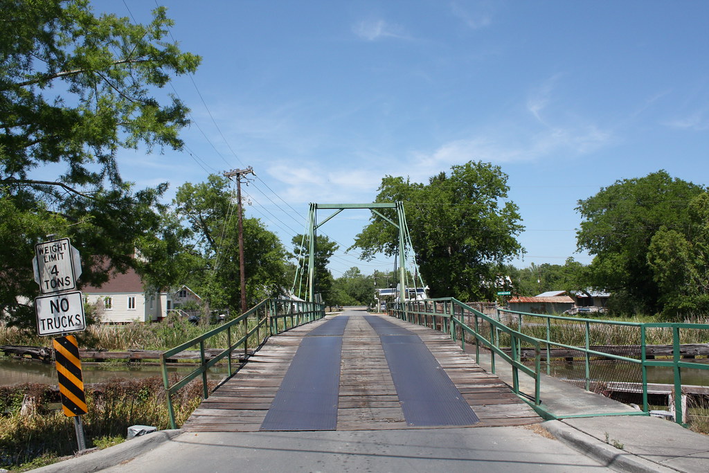 Bayou Black Swing Bridge (Gibson, Louisiana) Onelane swin… Flickr