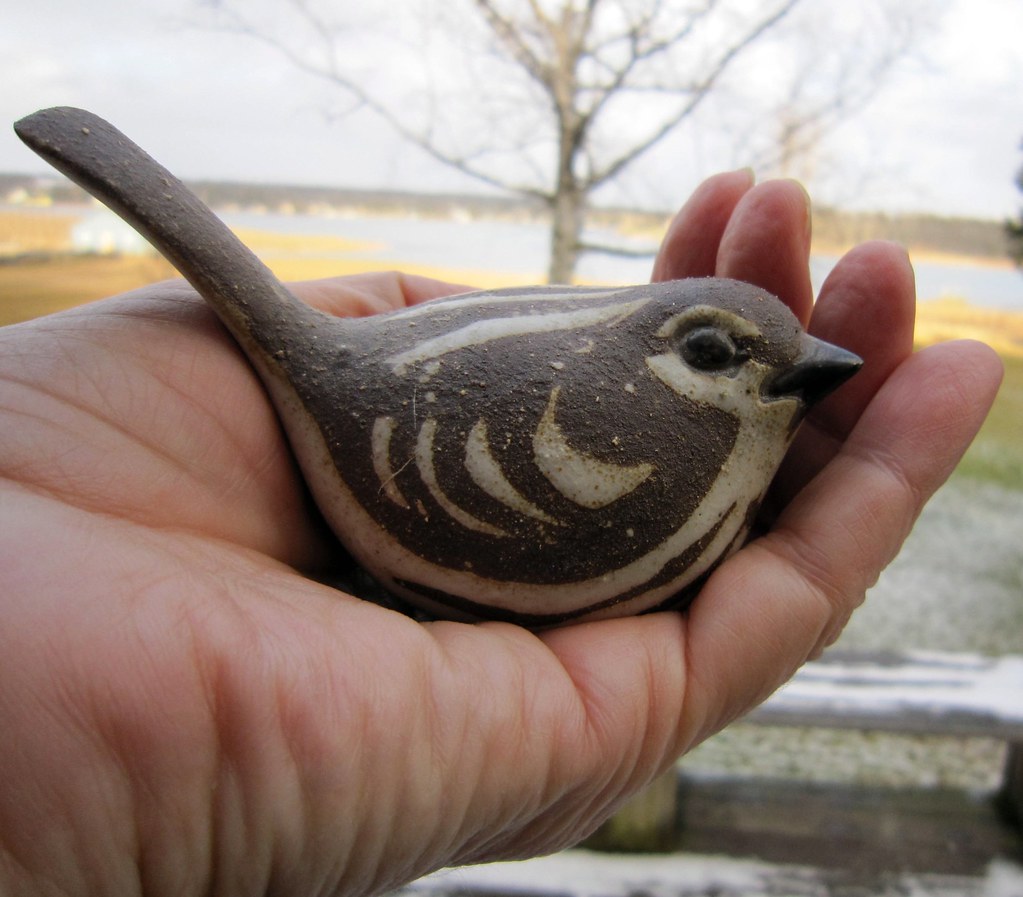 "A bird in the hand is worth two in the bush." Make a