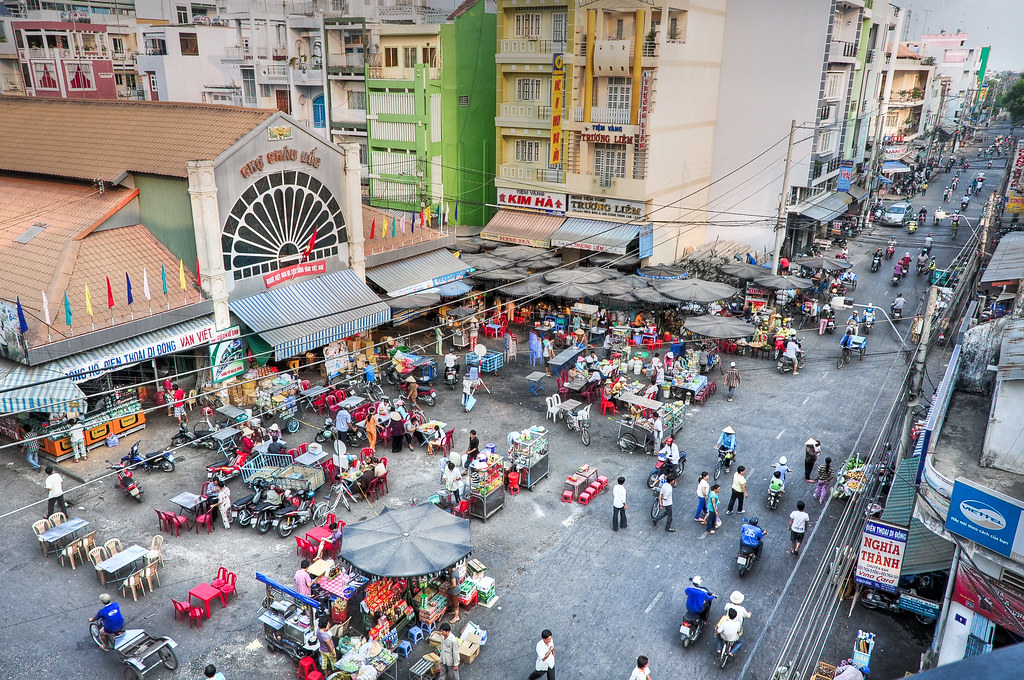 Market at Chau Doc Vietnam Asian markets are wonderful pla… Flickr