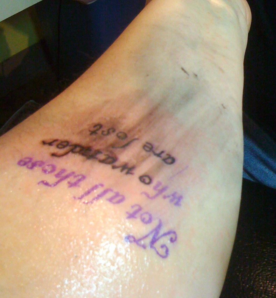 Ink Smear My 5th tattoo. Ink by Terry at Blackblood Tattoo… Flickr