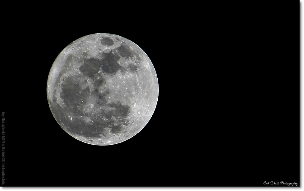 Super Moon on 03/19/2011 Took this shot with my canon 1000… Flickr