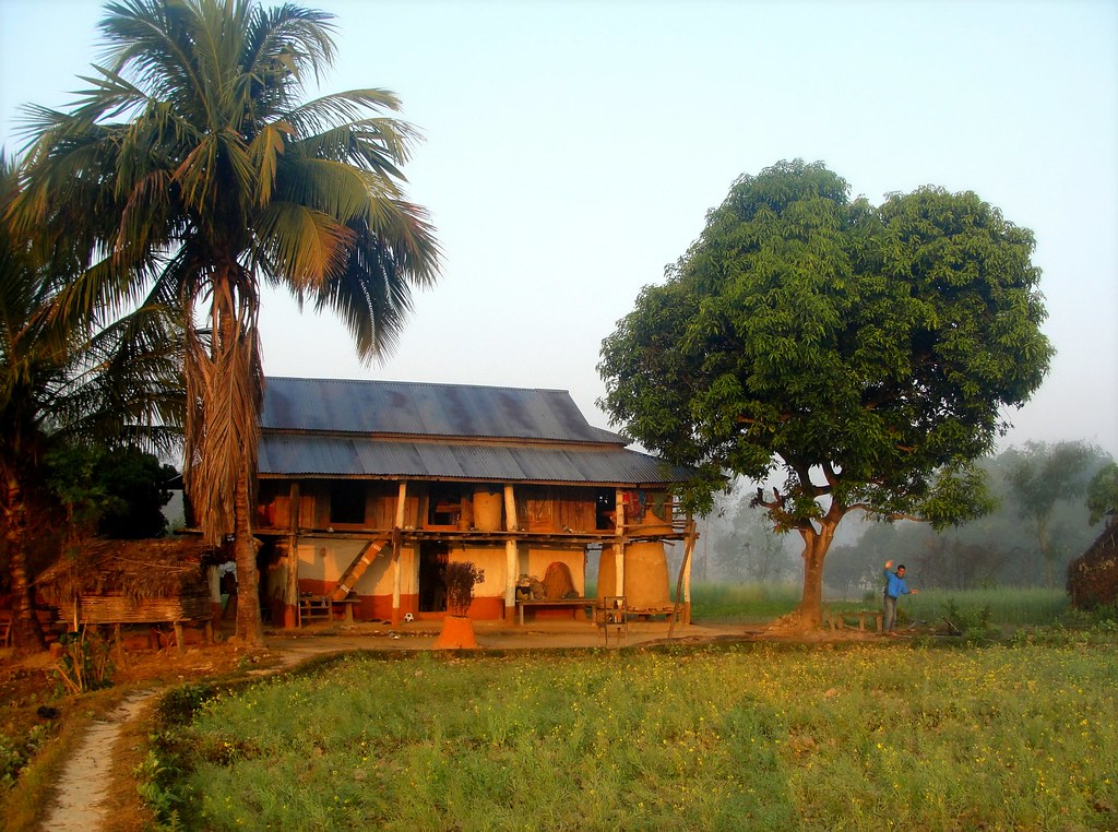 Nepal Udayapur Traditional Nepalese House My friend Ma… Flickr