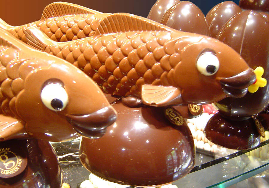 Chocolate Fish... dreams of a chocolate sea! Maral Sassouni