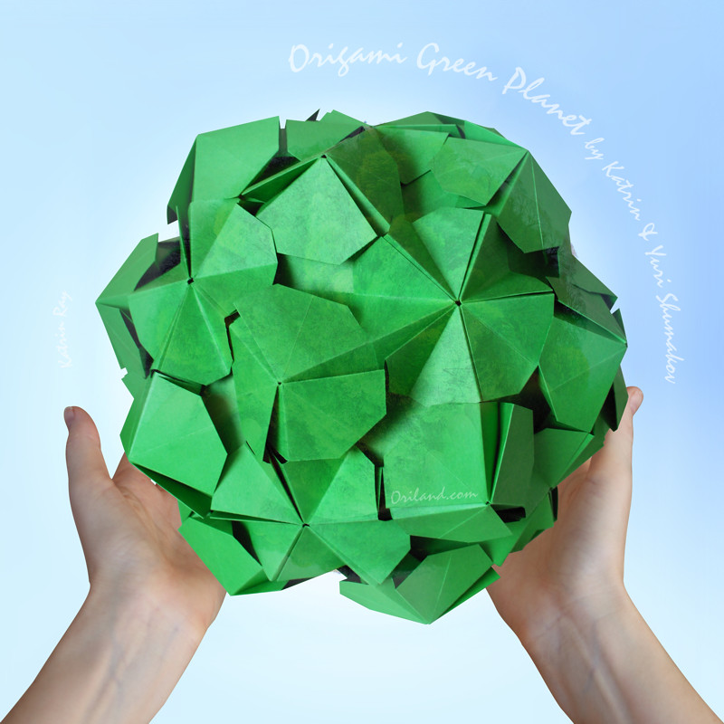 Origami Green ) Happy Earth Day, Flickr friends