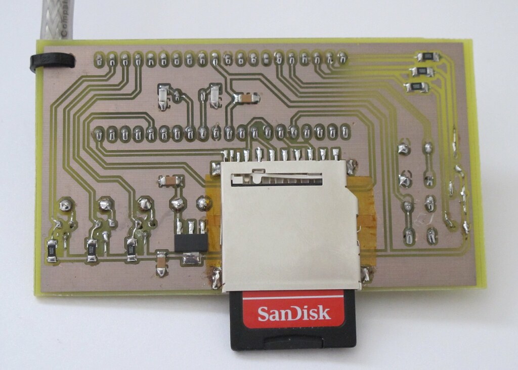 SD2IEC - Rear | SD2IEC is a hardware mass storage device usi… | Flickr