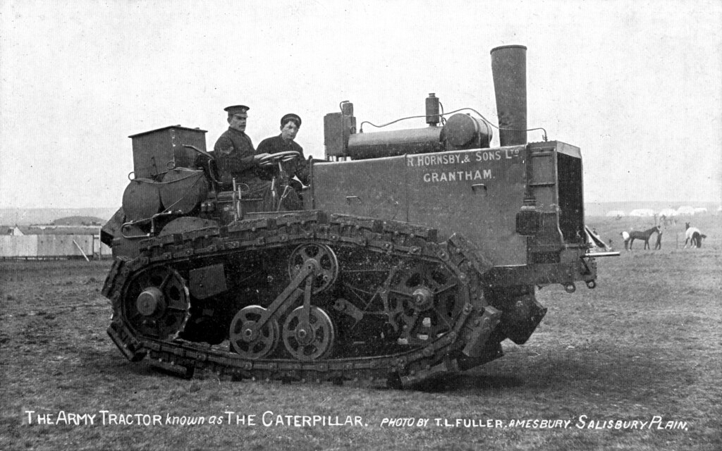 The Hornsby Chain Tractor "The Little Caterpillar", 1915 Flickr