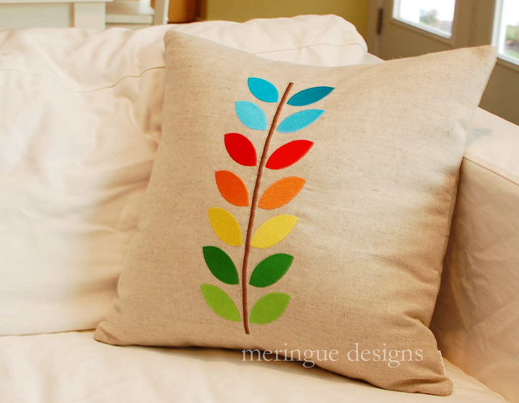 supa large technicolor vine pillow 18x18 pillow cover in l… Flickr