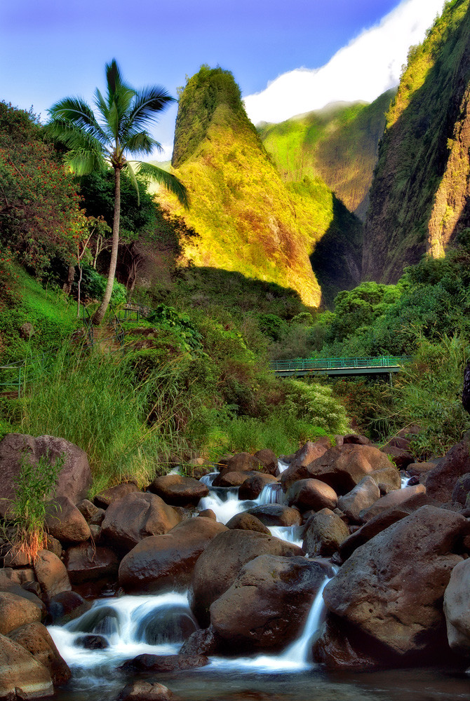 'Iao Valley State Park Needle Maui Hawaii Tropical waterfa… Flickr