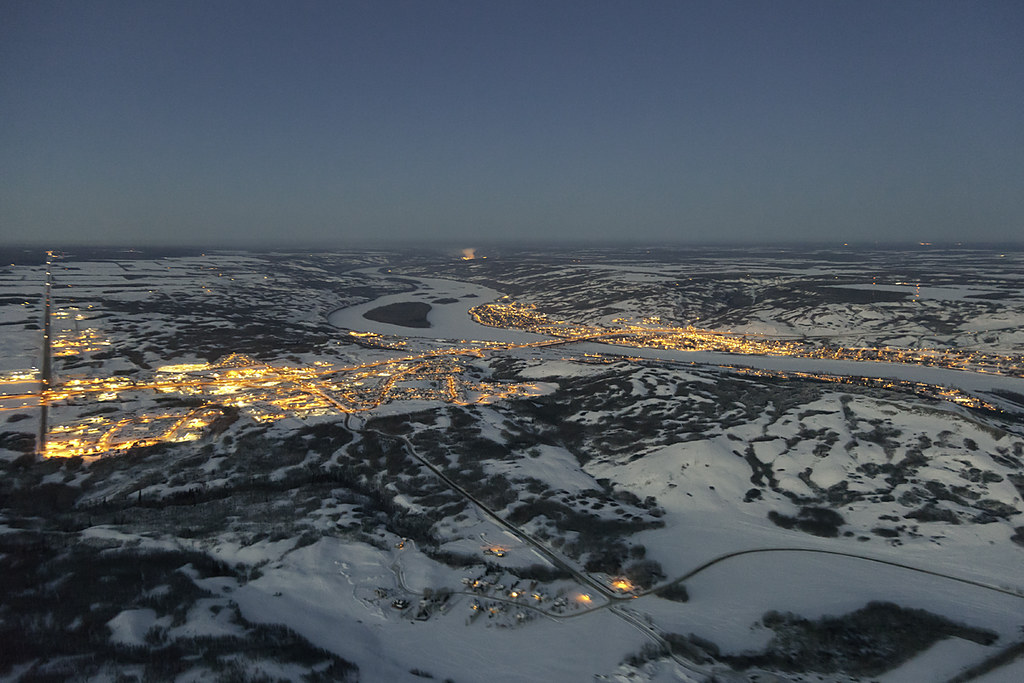 Peace River, Alberta Taken from my open window around 6pm,… Flickr