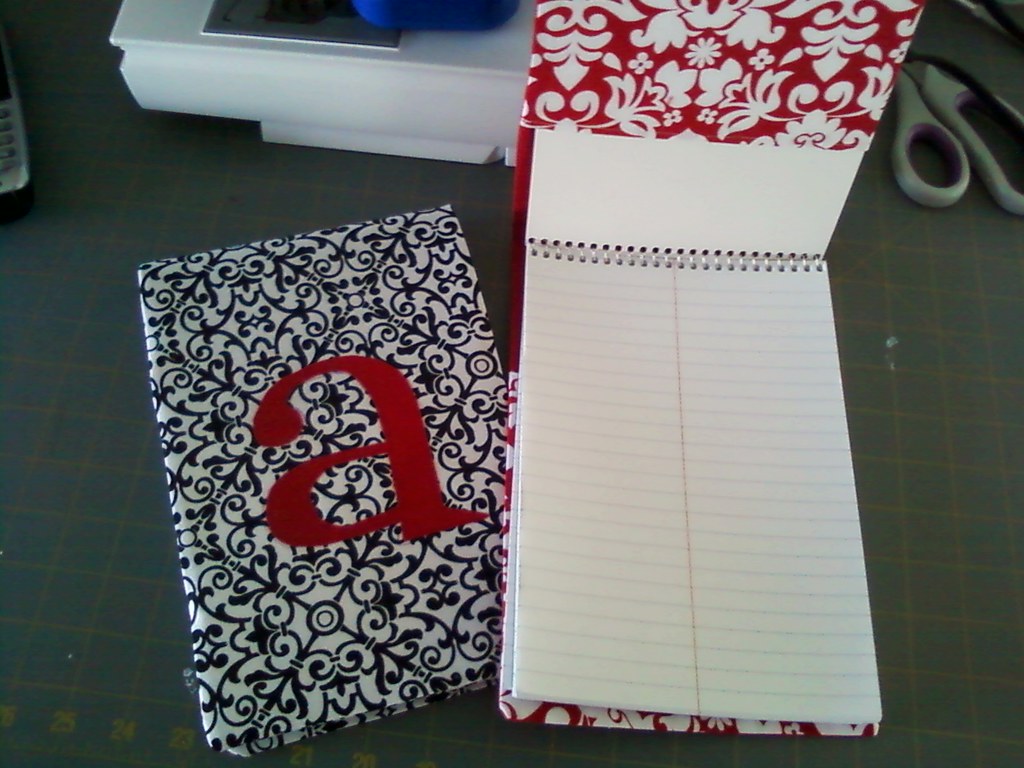 Steno Pad Covers Made these as gifts for the kids' teacher… Flickr