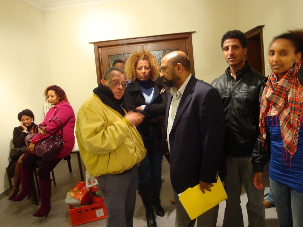 Dr. Berhanu Nega with ethiopians. ethio germany Flickr