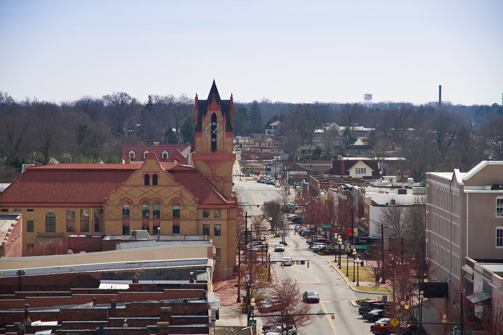 downtown Anderson S.C. Charles Mosteller Flickr