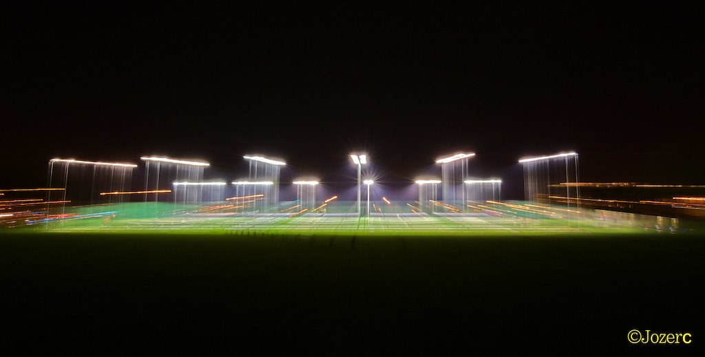 Day 27 Tennis Court Illuminated, Clapham, London I've bee… Flickr