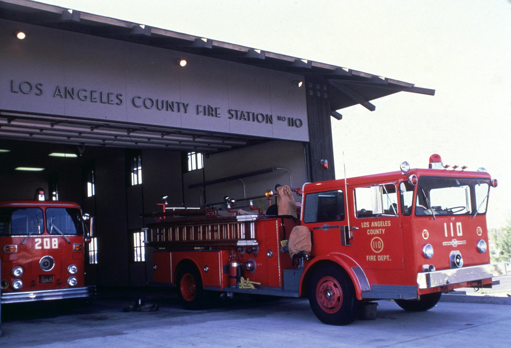 LA County Fire FS 110 Marina Del Rey December 1979 Flickr