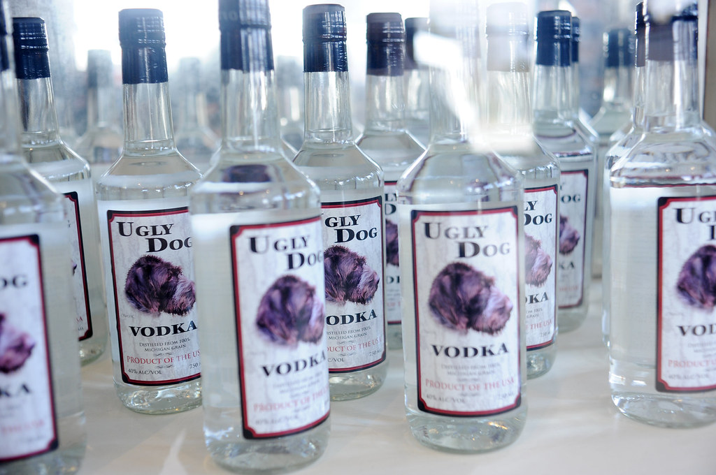 042611_ENT_Ugly Dog_MRM Bottles of Ugly Dog vodka at the d… Flickr