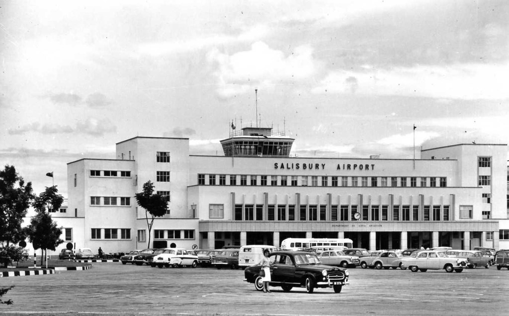 Salisbury Airport, Rhodesia, circa 1962 (now Harare, Zimba… Flickr