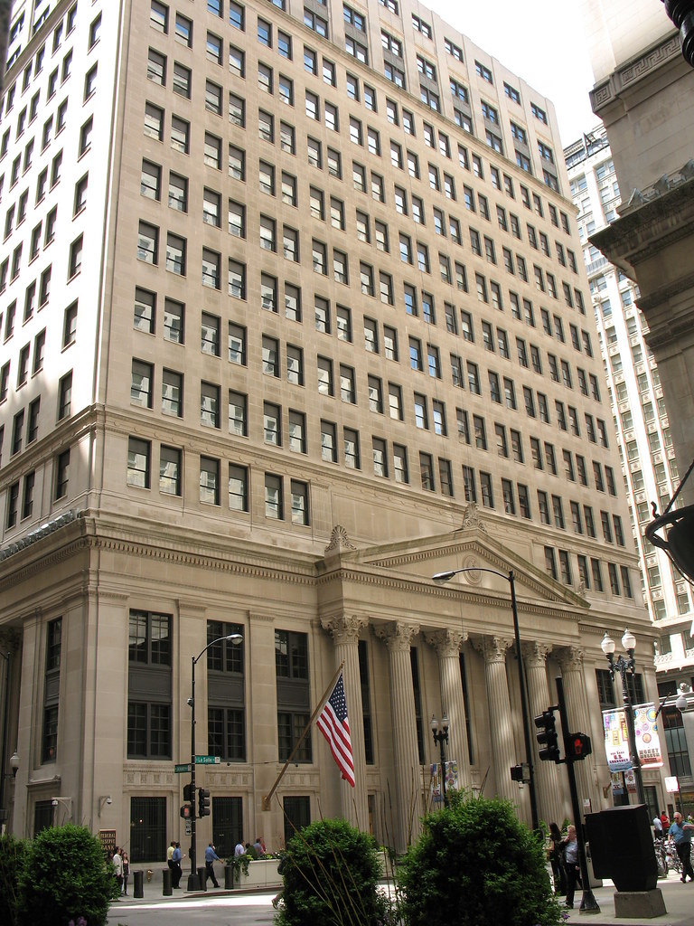 Old Federal Reserve Bank Building Chicago IL Built 1922 Ar… Flickr