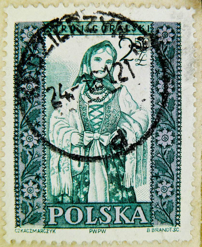 wonderful stamp Poland 2.50 zloty zt. Polska timbre Pologn… Flickr