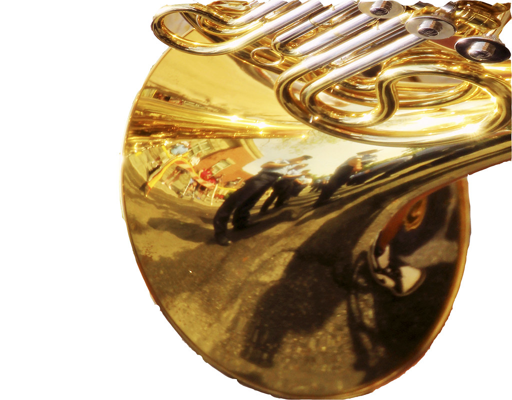 Marching Band French Horn's View Taken during Memorial Day… Flickr