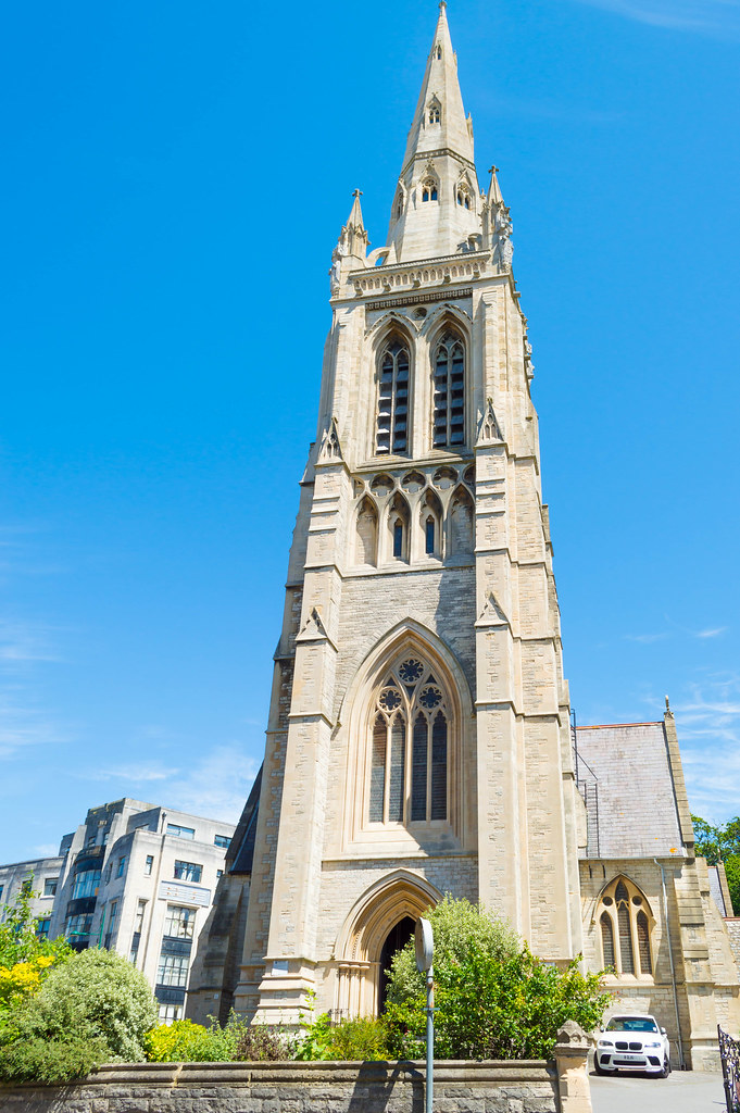 St Peter's Church, Bournemouth The massive tower and spire… Flickr