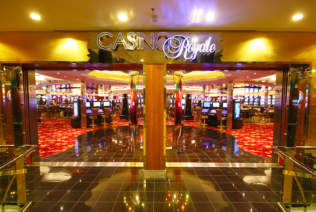 Allure of the Seas Casino Royale entrance from aft Flickr