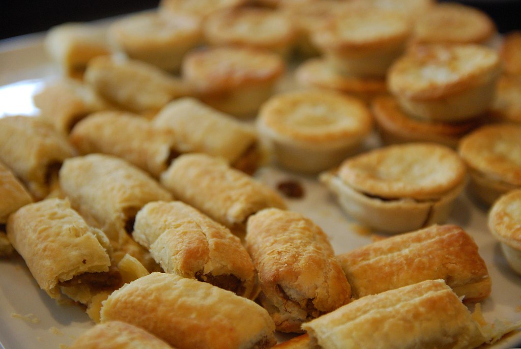 Mini Sausage Rolls and Party Pies Alpha Flickr