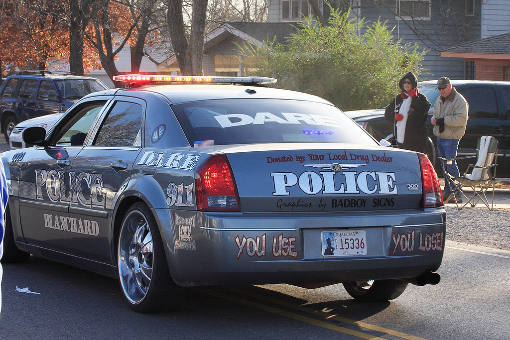 Blanchard DARE Police Car Annual Christmas Parade in Blanc… Flickr