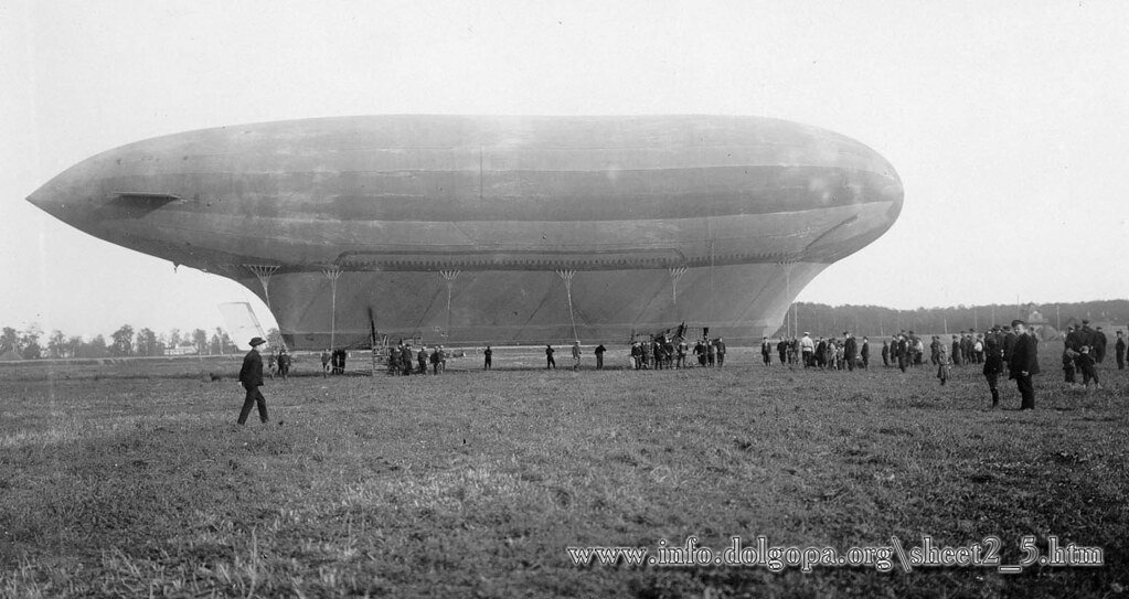 DEKA Airship 1912 Only five of airships had been built in … Flickr