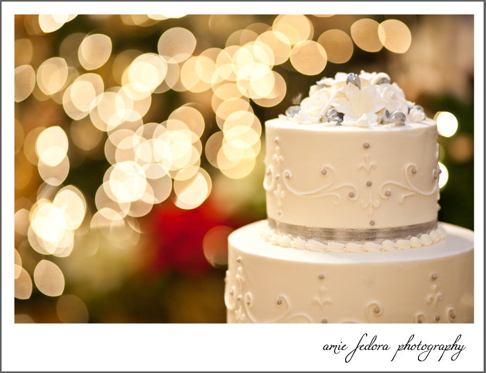 NYE Wedding Cake Detail (c) Amie Fedora Photography Flickr