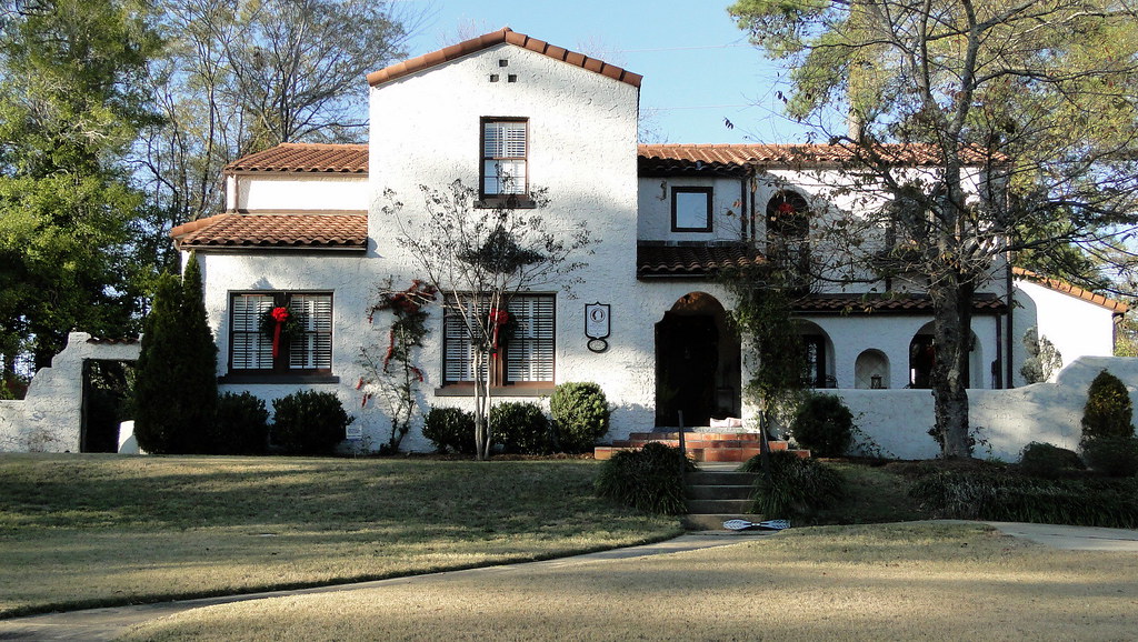 Spanish MissionStyle Home, Homewood, Alabama Clyde Nelson… Flickr