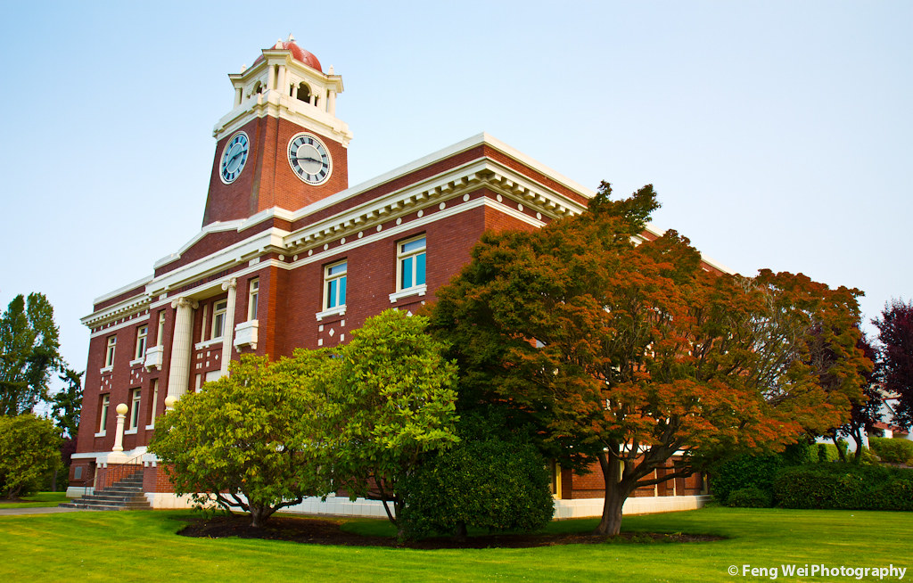 Clallam County Courthouse, Port Angeles, WA Feng Wei Flickr