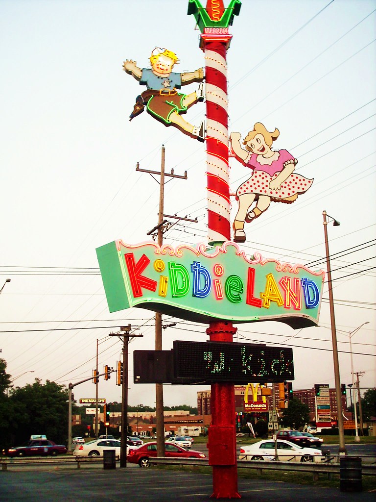 Kiddieland Amusement Park. (Gone.) Melrose Park Illinois U… Flickr