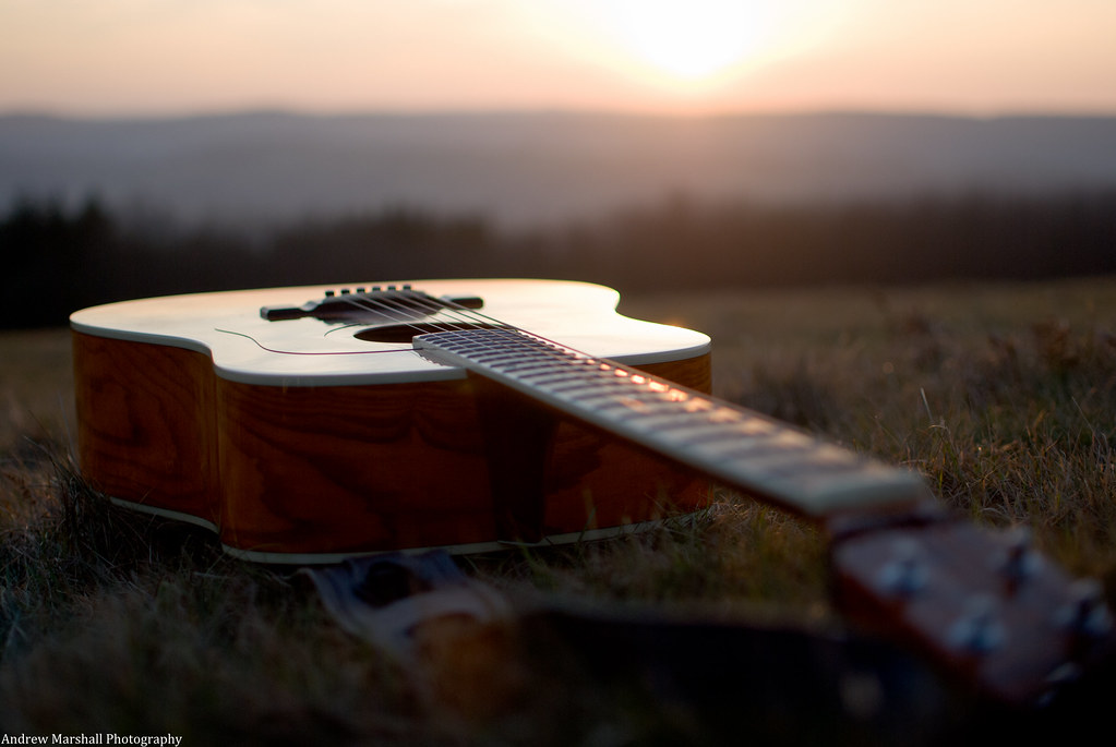 Sunset Guitar Session Washburn D11AN Andy Marshall Flickr