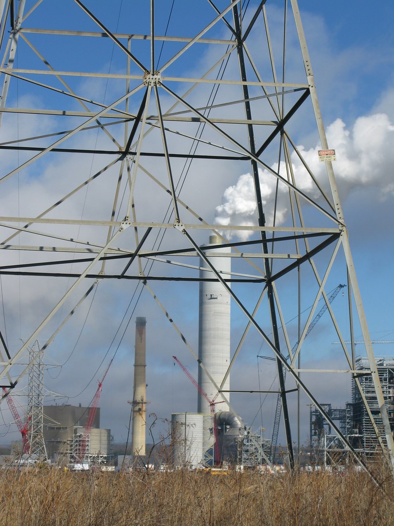Duke Energy's Cliffside Coal Plant RAN activists holding a… Flickr