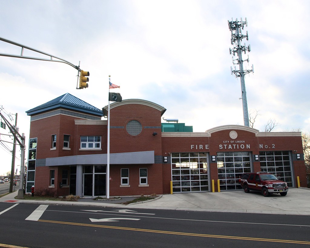 Fire Station No. 2, Linden, New Jersey This firehouse open… Flickr