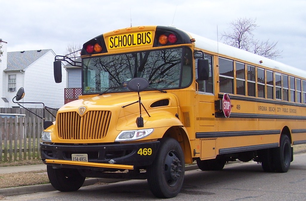 school bus history school bus 469, 2010 IC, virginia beach… brian