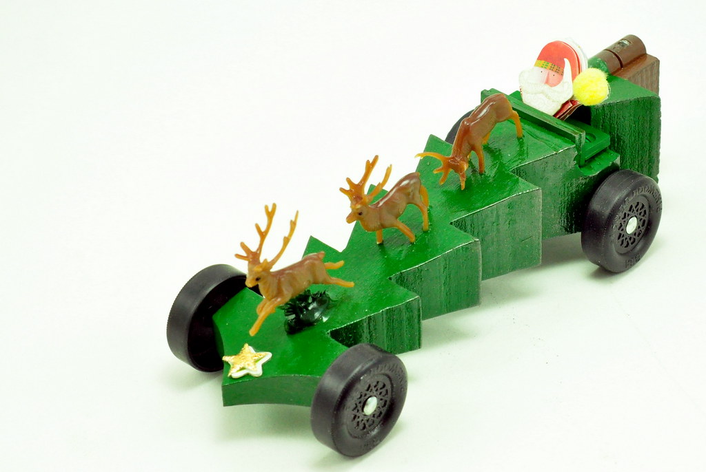 Joe's Christmas Tree Pinewood Derby Car 2011 fwkellys Flickr
