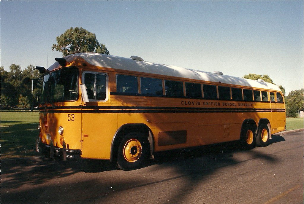 CLOVIS UNIFIED SCHOOL DISTRICT BUS 53 (62 POST 1990) Flickr