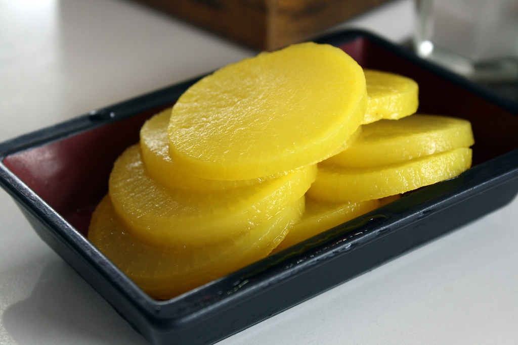 Yellow Radish Sometimes you get this instead of kimchi. I … Flickr