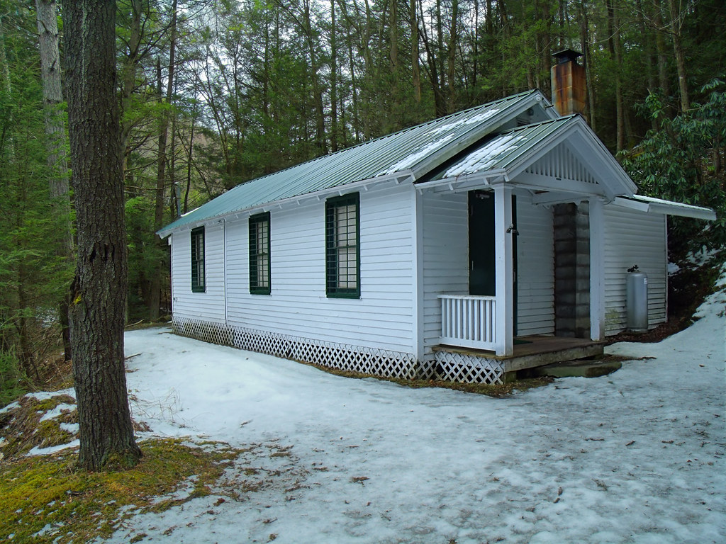 Cabin Bald Eagle State Forest, Clinton County. Nicholas A. Tonelli