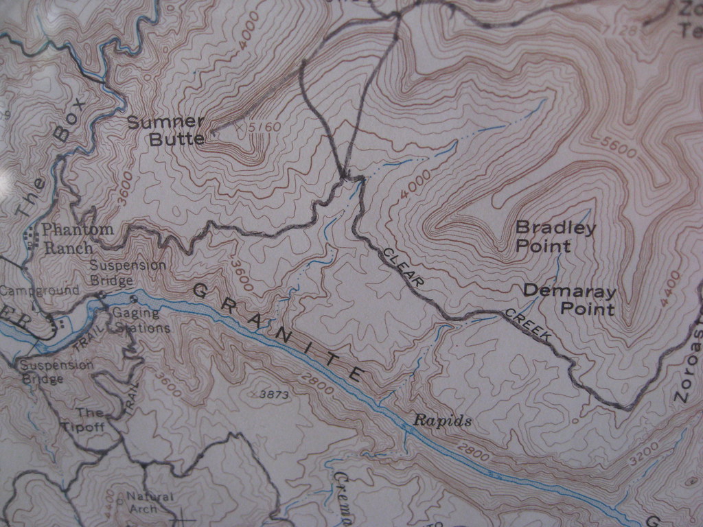 Harvey Butchart's hiking map The Grand Canyon National Par… Flickr
