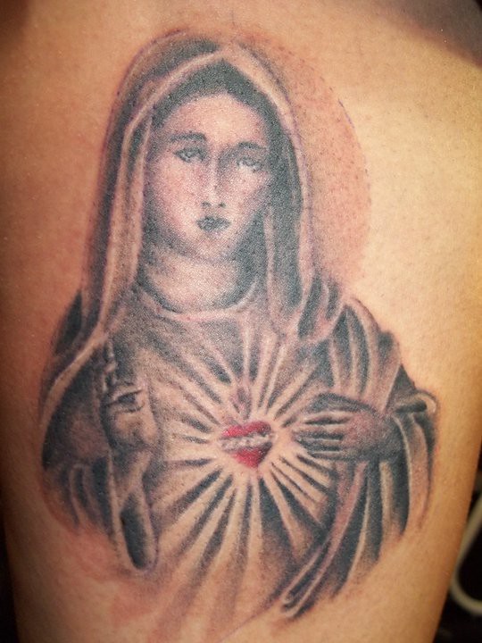 immaculate heart tattoo Tony Squires Flickr