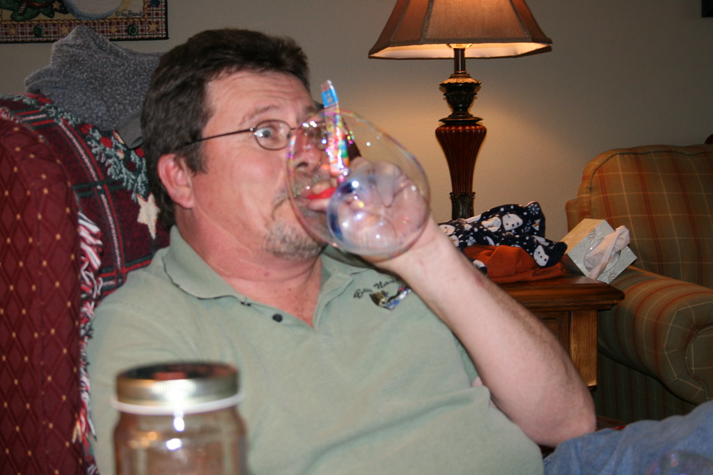 Dad hitting the crack pipe Justin Blake Flickr